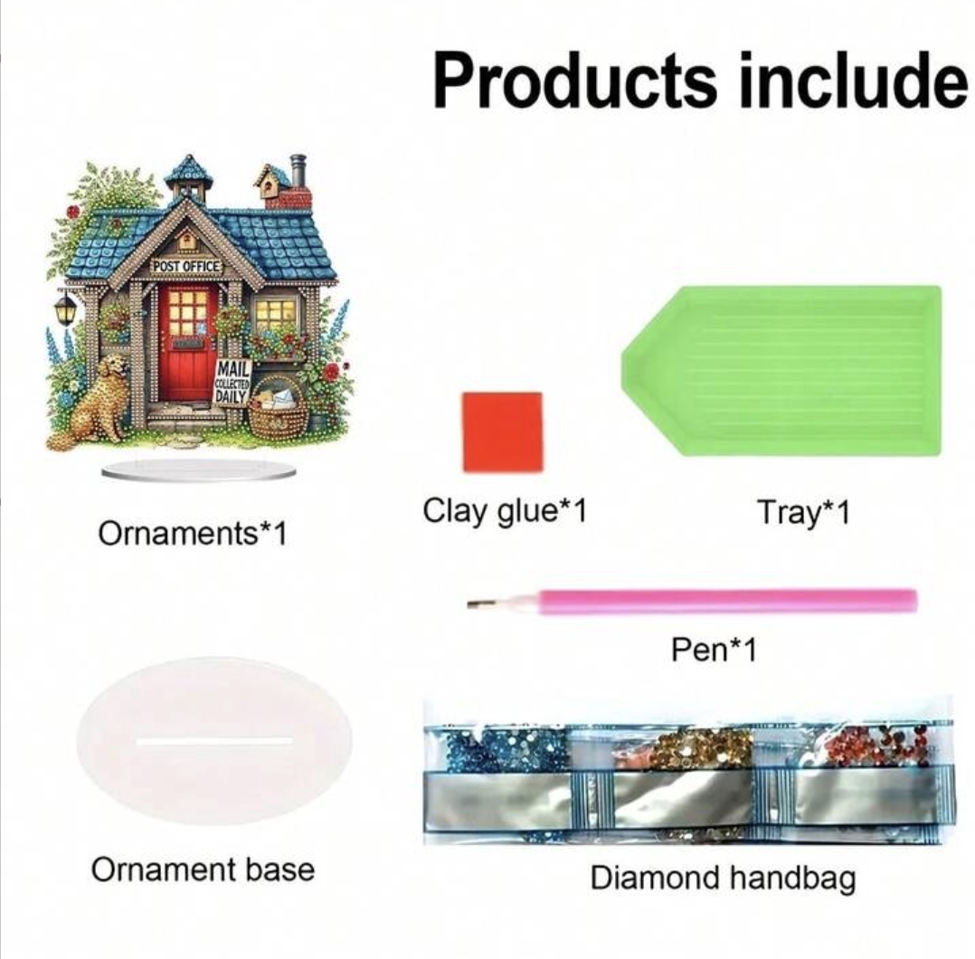 diamond painting decorative art