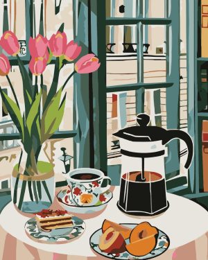 Paint by Number- Morning Coffee