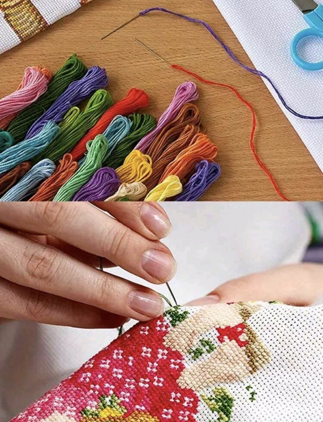 Cross Stitch - Books Girl - Image 2