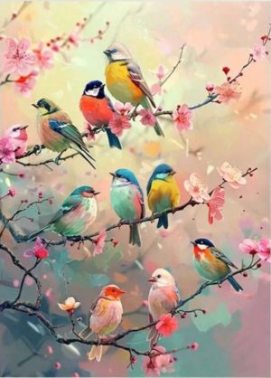 Diamond Painting - Birds