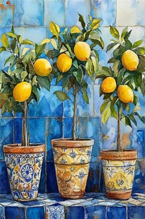 Diamond Painting - Lemon Trees