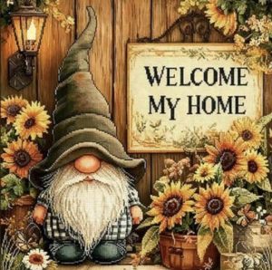 Cross Stitch - Welcome Home